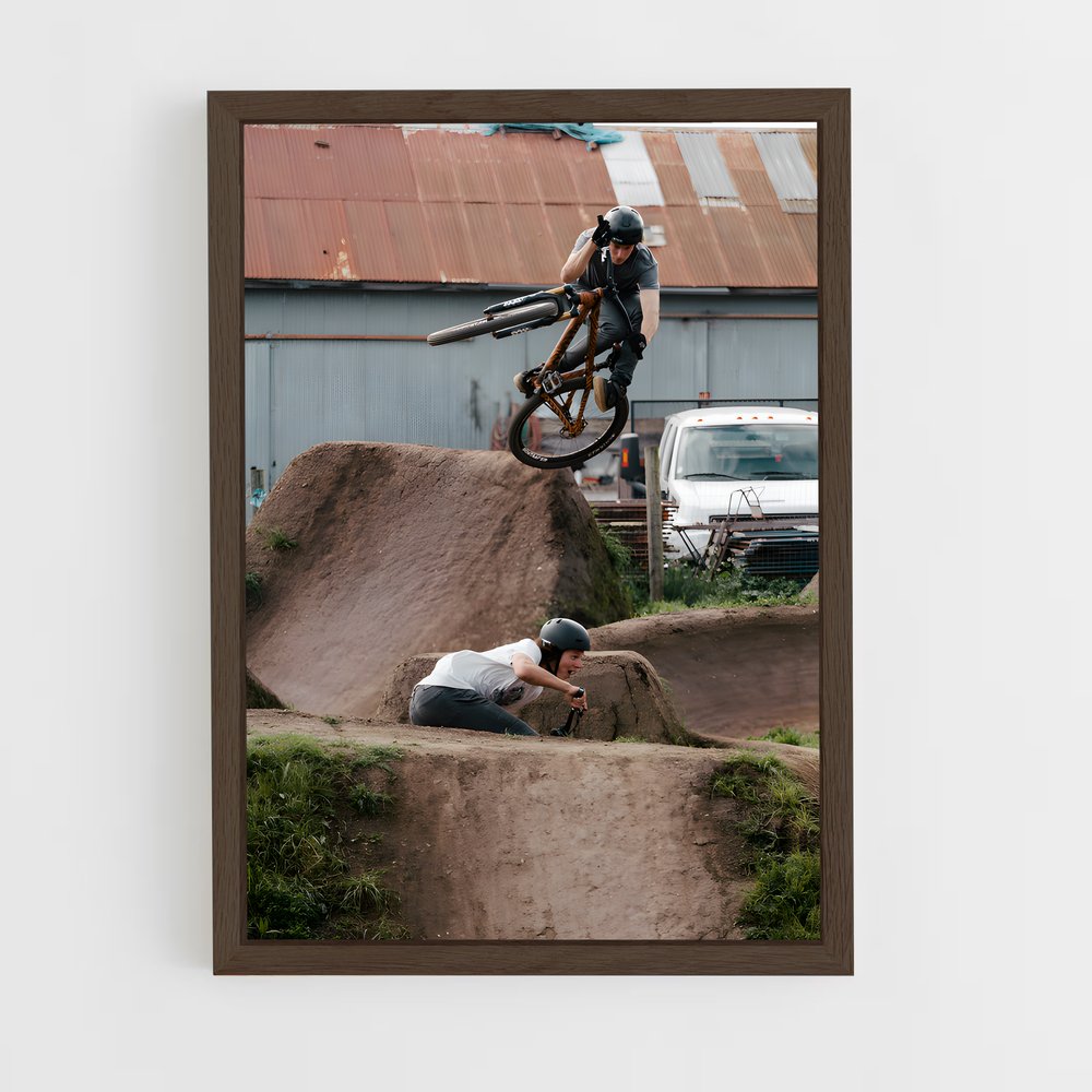 Poster Brett rheeder – affiche Cyclisme (vue 5)